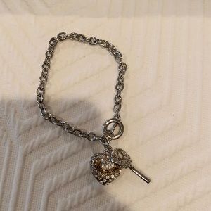 Vintage Juicy Couture Silver Charm Bracelet